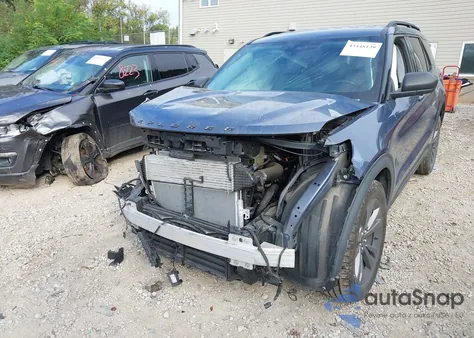 2021 Ford Explorer Xlt z USA, uszkodzony, nr VIN 1FMSK8DHXMGB13951